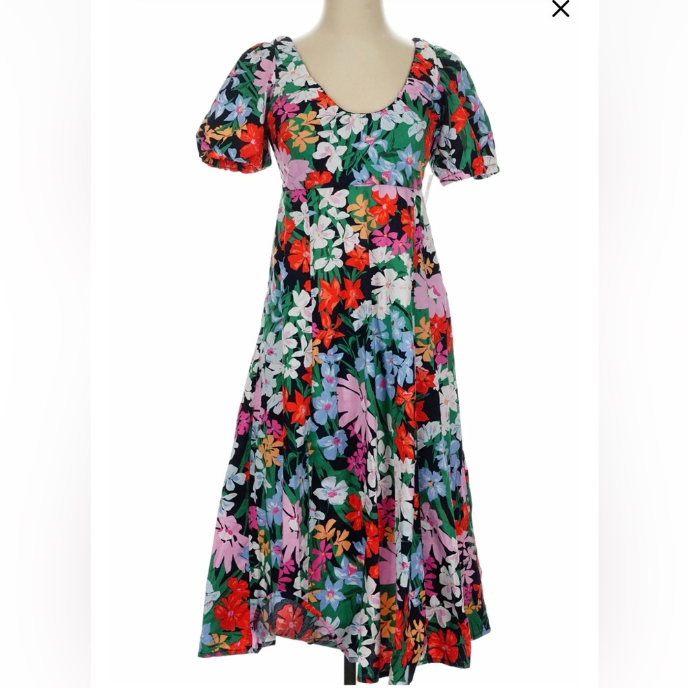Old Navy Floral Midi Dress 4x